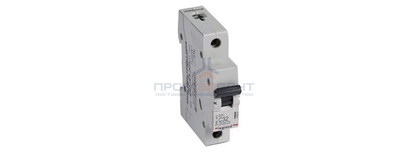 Автоматический выключатель Legrand RX3 1П 32A 4,5кА C (автомат электрический)