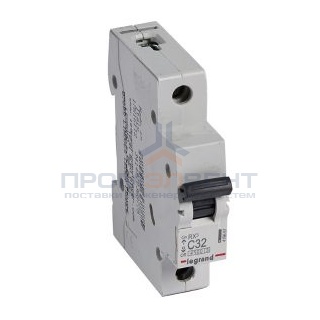 Автоматический выключатель Legrand RX3 1П 32A 4,5кА C (автомат электрический)