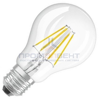 Лампа филаментная светодиодная Osram LED CLAS A60 CL 4W (40W) 827 230V E27 470Lm L105x60mm Filament