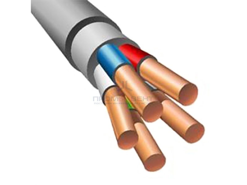 Кабель силовой NYM-J 5х4,0 0,66кВ ГОСТ IEC 60227-4-2011 (Севкабель)