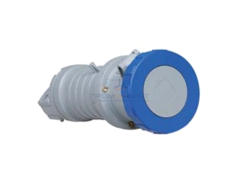 Розетка кабельная ABB 263 C6W IP67 63A 2P+E