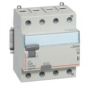 УЗО Legrand DX3 ВДТ 4П 63А 30мА тип AC